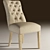 Vintage Puffy Side Chair 3D model small image 1