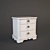 Dolfi 0337 Nightstand: Sleek and Stylish Storage 3D model small image 1