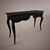 Modern Console Table with Sleek Design 3D model small image 1