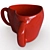 Heartful Cup for Two 3D model small image 1