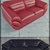 Miami Style Furniture 3D model small image 1