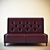 Modern Office/ Cafe Sofa 3D model small image 1