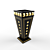 Piramid VISMARA Vase: Timeless Elegance 3D model small image 1