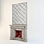 Marble Texture Fireplace 3D model small image 1