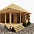 Spacious 9x6m Bath 3D model small image 1