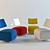 Steel Frame Chair - Harri Korhonen Design 3D model small image 1