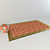 Oriental Style Pouf and Carpet 3D model small image 1