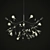 Moooi Delicate LED Heracleum 3D model small image 1