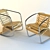 INVERSO Rocker Chair: Innovative Sitting and Swinging 3D model small image 1