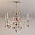 Elegant Crystal Chandelier 3D model small image 1