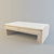 Elegant Coffee Table 3D model small image 1