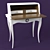 Elegant Grange Pompadour: Timeless Style 3D model small image 1