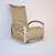 Rattan Rocking Armchair: Texture-Infused Comfort 3D model small image 1