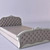 CozyDreams Bed 3D model small image 1