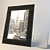 Elegant Leather Photo Frame 3D model small image 1