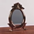 Stylish Tabletop Mirror 3D model small image 1