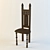 Royal Throne Chair 3D model small image 1