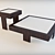 Elegant Dolce Vita Tables by Turri 3D model small image 1