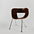 Sleek Design Chair 3D model small image 1