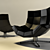 Elegant Villian Armchair 3D model small image 1