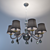 ITALAMP 346/6: Beautiful Lighting Solution 3D model small image 1