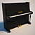 Elegant Grand Piano 3D model small image 1