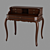 Luxury Writing Desk "Faber 3D model small image 1