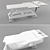 Relax & Recharge: Portable Massage Table 3D model small image 1