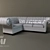 Iconic DV Corner Sofa 3D model small image 1