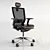 ErgoMax Office Chair 3D model small image 1