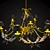 Classic Crystal Chandelier 3D model small image 1