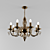 Elegant Classic Chandelier 3D model small image 1