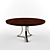 Arc Base Table: Sleek and Modern 3D model small image 1