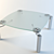 Modern Frezza Table 3D model small image 1