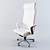 ErgoLux Office Chair 3D model small image 1