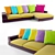 Modern Home Sofa 3D model small image 1