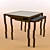 Elegant Chinese Table: 14000poly 3D model small image 1