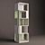 Modern Ligne Roset Tours Shelving 3D model small image 1