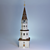 18th Century Bell Tower Remnants 3D model small image 1