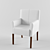 Modern Leather Armchair 3D model small image 1