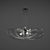 Elegant Gallery Zahir L100 Pendant 3D model small image 1