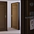 Stylish Entry Door 3D model small image 1