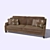 Title: Classic Modeled Sofa in Max2011+FBX 3D model small image 1