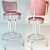 Sleek Modern Bar Stool 3D model small image 1