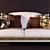 Rafaello Sofa: Classic Elegance by Arredo 3D model small image 1