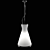 Elegant De Majo Pendant Light 3D model small image 1