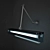 Sleek Modern Lighting Fixtures 3D model small image 1