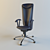 Elegant Executive Chair 3D model small image 1