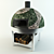 Authentic Italian Pizza Oven: Morello Forni 3D model small image 1