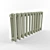 Vintage Soviet Radiator, Custom Size 3D model small image 1